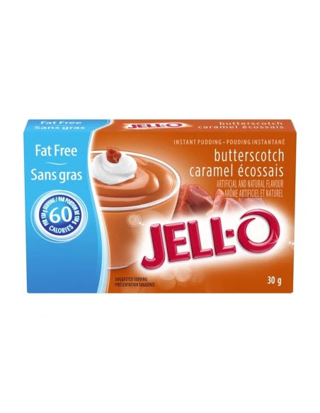 Jell-O Instant Pudding Fat Free Butterscotch