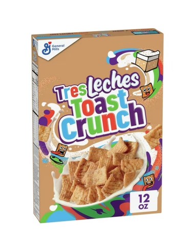 Tostada crujiente de tres leches