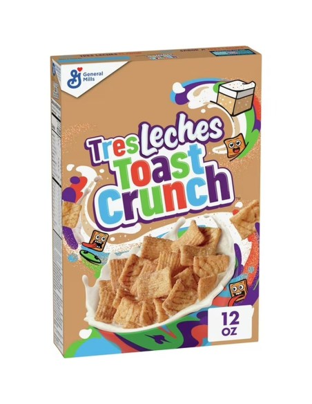 Tostada crujiente de tres leches
