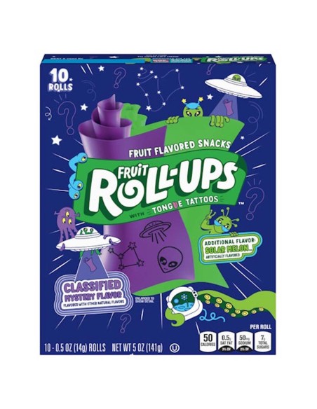 El misterio de los rollitos de fruta