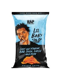 Compra Rap Snacks Chips Lil Baby All In - Pop's America