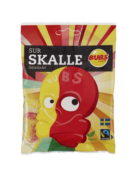 Calaveras ácidas Bubs 90 g