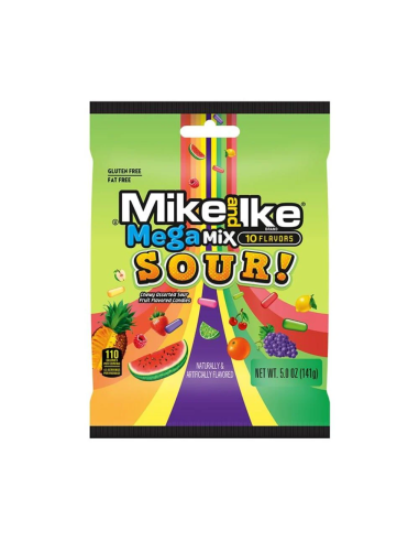 Mike and Ike Mega Mix Sour 141g