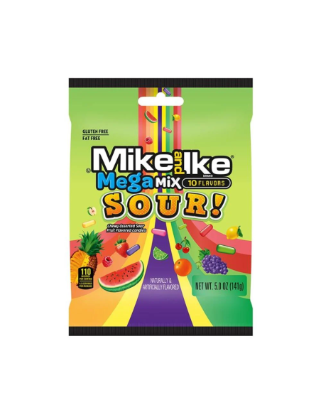 Mike e Ike Mega Mix Sour 141g