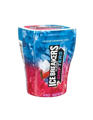 Ice Breakers Flavor Shifters Gomma da masticare Frutti di bosco Menta fresca