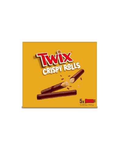 Paquete de 5 panecillos crujientes Twix
