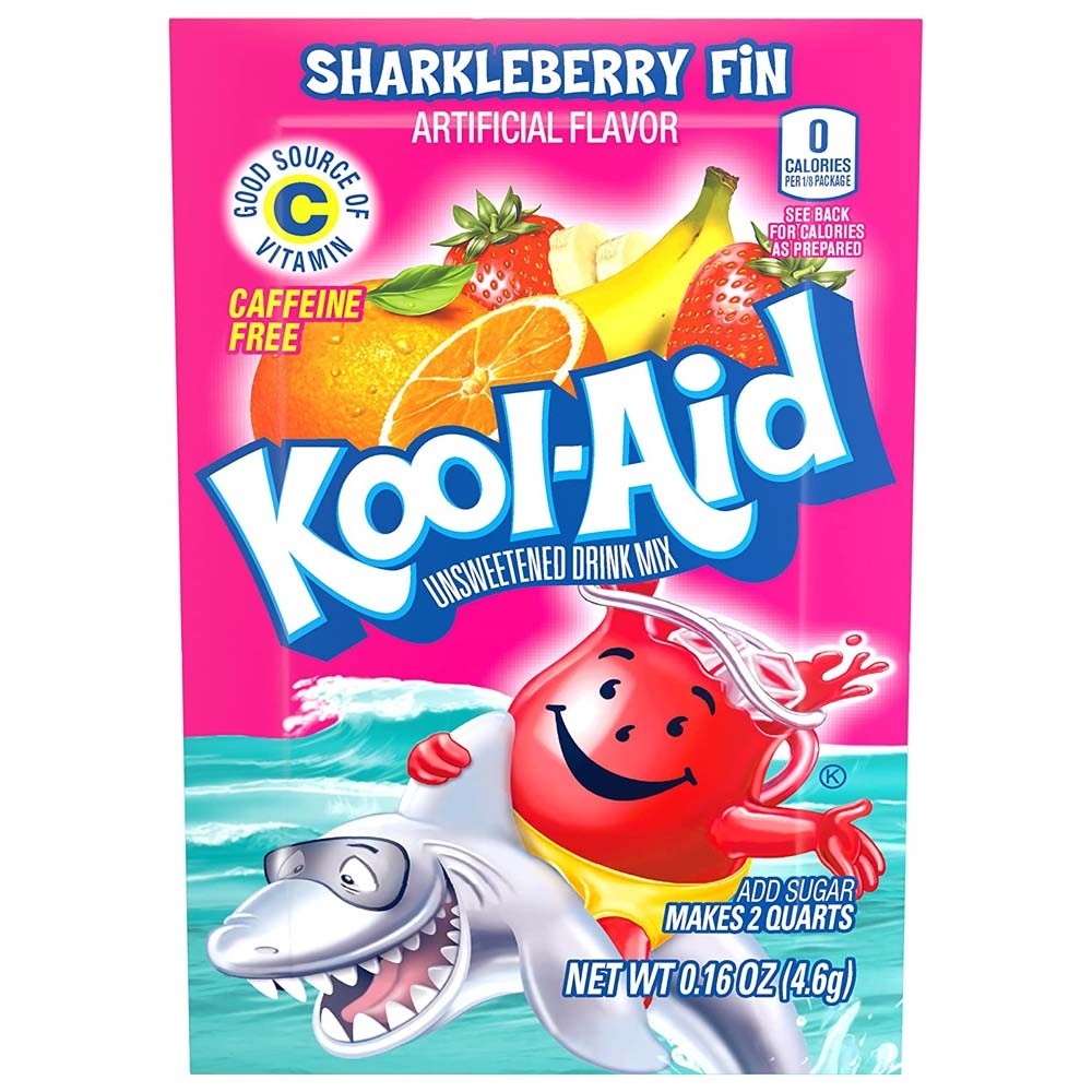 Sachet Kool-Aid Sharkleberry Fin