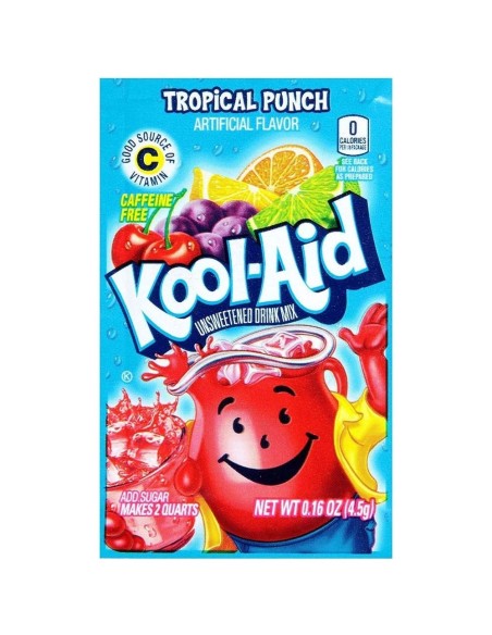 Paquete de Kool-Aid Tropical Punch