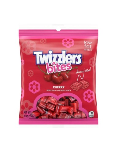 Twizzlers Bites Cereza 198g