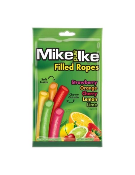Cuerdas rellenas de fruta de Mike e Ike