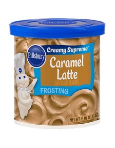 Glaseado de caramelo Pillsbury Creamy Supreme – Glaseado de café con caramelo americano | Pop's America