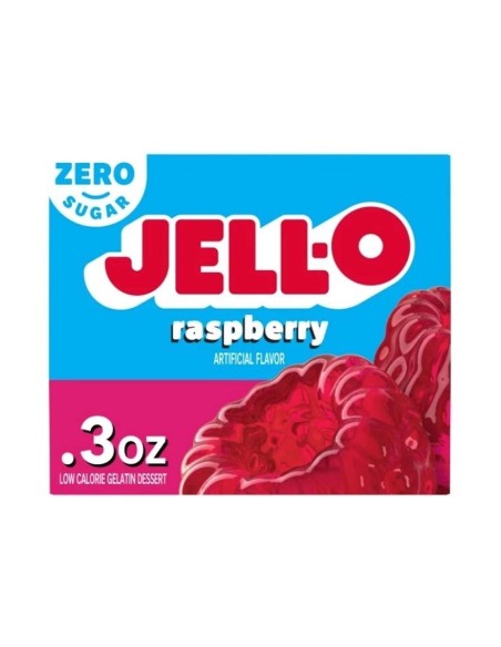 Jell-O Gelatina di Lamponi Senza Zucchero
