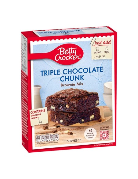 Betty Crocker Triple Chocolate Chunk Brownie Mix