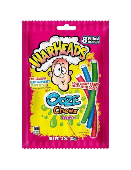 Comprar Warheads Ooze Chewz Ropes - Pop's America Grocery Store