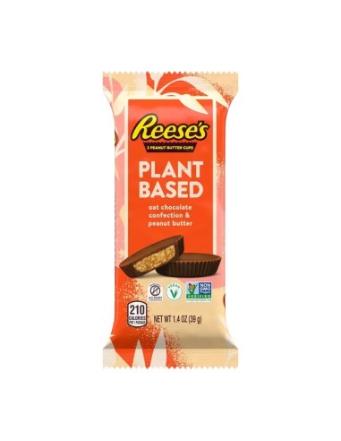 Tazas de mantequilla de cacahuete Reese's a base de plantas
