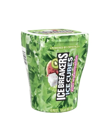 Chicles Ice Breakers sabor kiwi y sandía