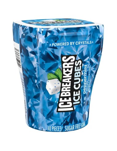 Cubitos de hielo de chicle Ice Breakers con sabor a menta