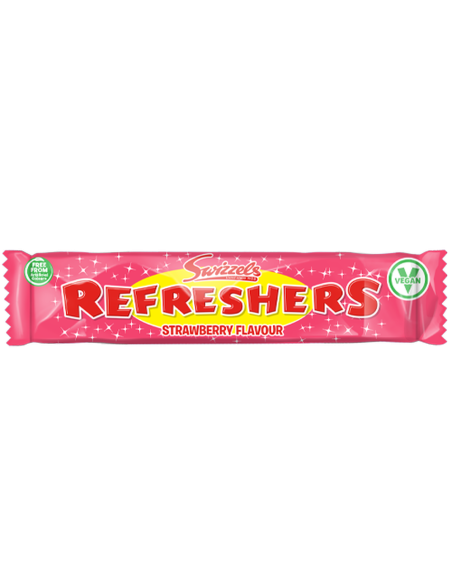 Swizzels Matlow Refreshers Chew Bar Strawberry