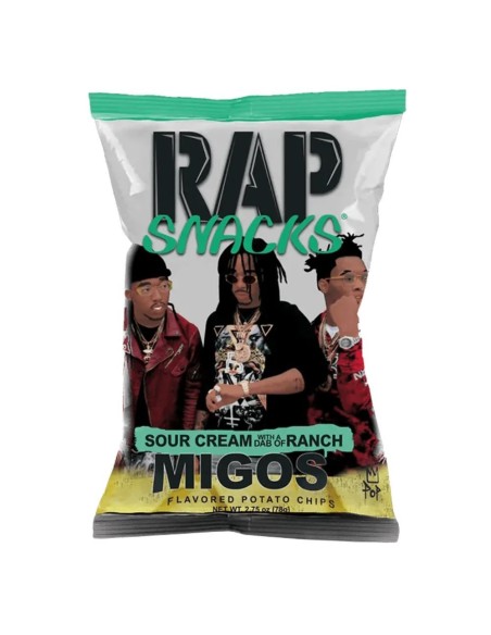 Rap Snacks Migos Crema Agria Ranch