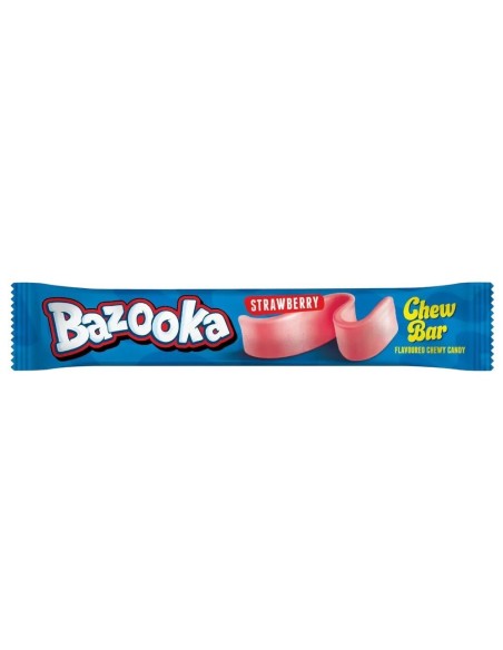 Bazooka Chew Bar Strawberry