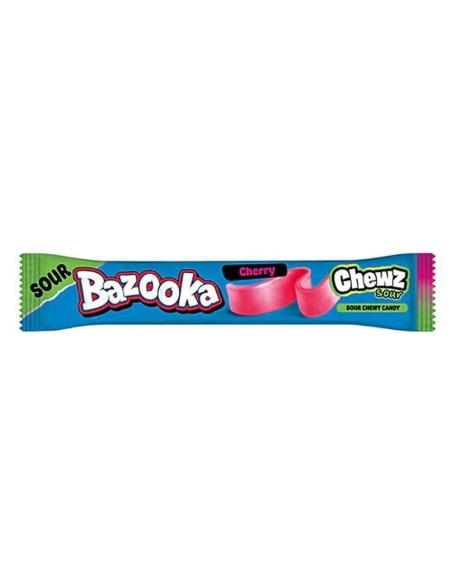 Barritas Bazooka Chewz sabor cereza ácida