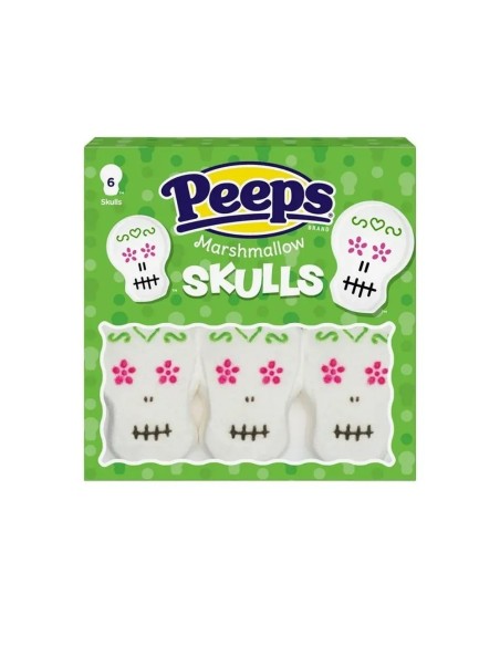 Teschi di marshmallow Peeps x6