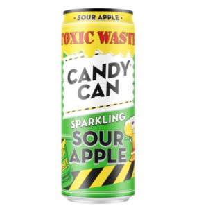 Candy Can Toxic Waste Sour Green Apple
