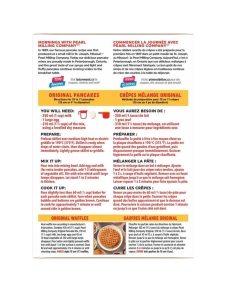 Pearl Milling Company (Aunt Jemima) Pancake Mix