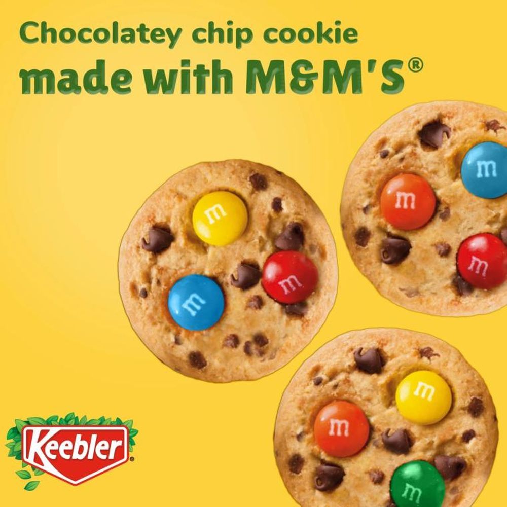 Keebler Chips Deluxe Bite Size Cookies M&M's Minis 85g