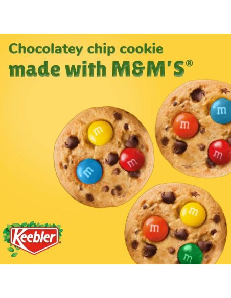Keebler Chips Deluxe Bite Size Cookies M&M's Minis 85g