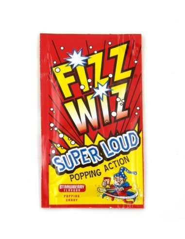 Caramelos efervescentes Fizz Wiz de fresa