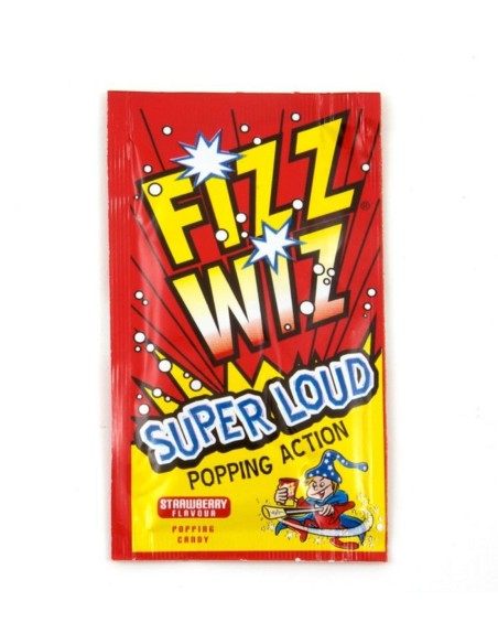 Caramelos efervescentes Fizz Wiz de fresa