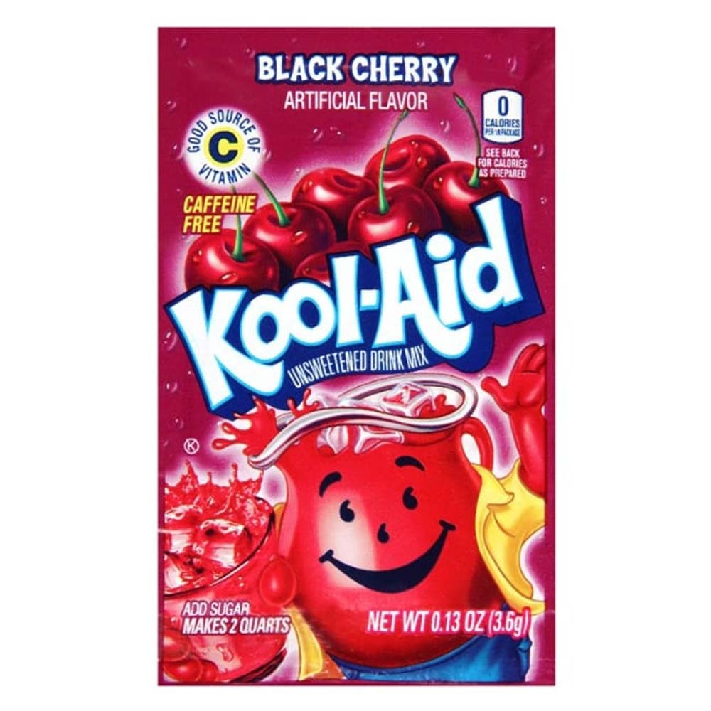 Black Cherry Kool-Aid Packet