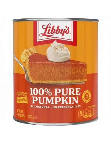 Puré de calabaza de Libby 822 g