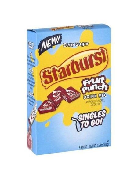 Starburst Singles para llevar! Ponche de frutas