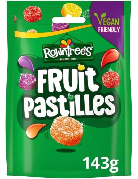 Pastillas de fruta veganas de Rowntree