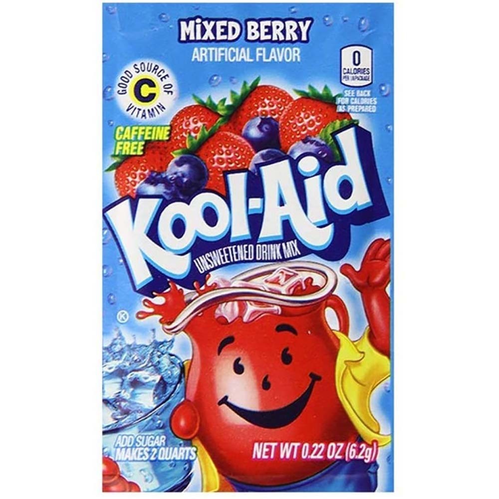 Mixed Berry Kool-Aid Packet