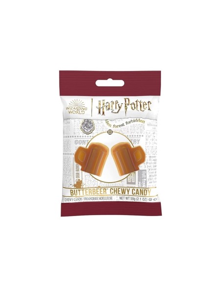 Caramelos masticables de Harry Potter con cerveza de mantequilla