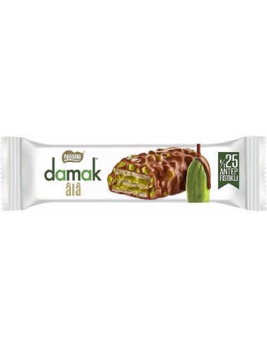 Chocolate con leche y pistacho Nestlé Damak Ala Wafer