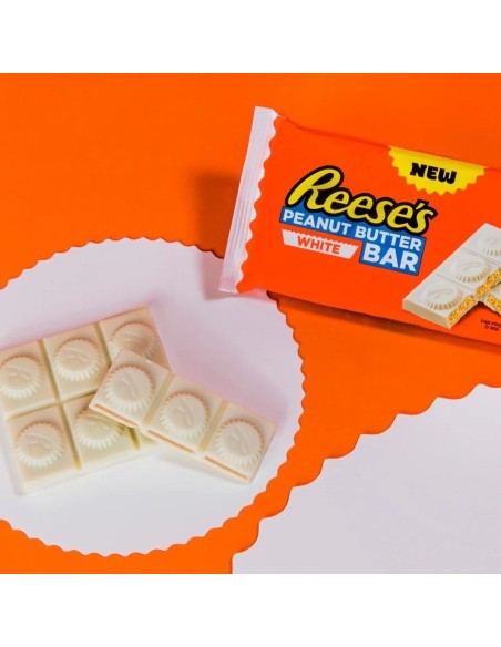 Barretta al burro di arachidi Reese's bianca