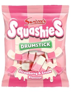 Swizzels Squashies Drumstick Fragola e Panna