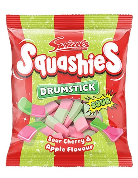 Swizzels Squashies Drumstick Amarena e Mela