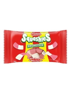 Swizzels Squashies Drumstick Original Lampone e Latte 60g