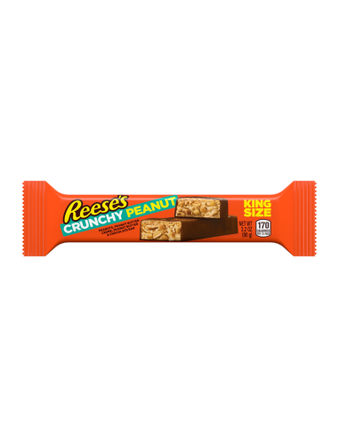 Barra Reese's Crunchy Peanut tamaño King