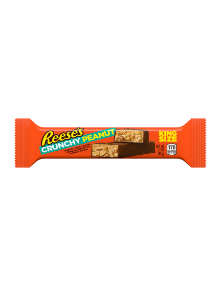 Barra Reese's Crunchy Peanut tamaño King
