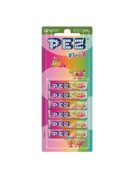 Pez Refills Fizzy 6 Pack