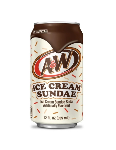 A&W Root Beer Ice Cream Sundae