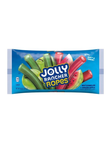 Cuerdas Jolly Rancher Sandía y Manzana Verde