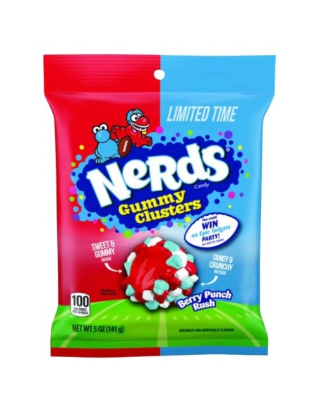 Nerds Gummy Clusters Berry Punch Rush 141g