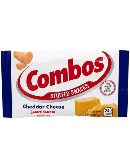 Combos de galletas horneadas con queso cheddar